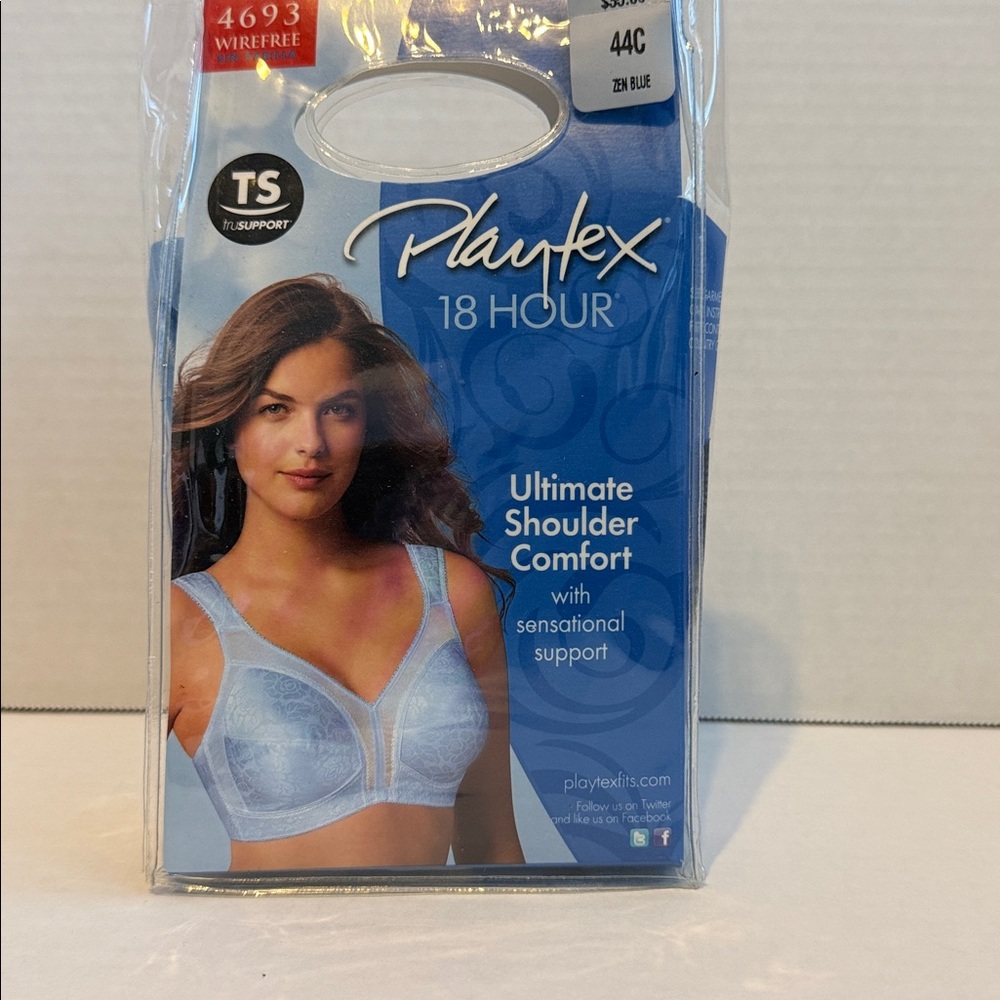 Playtex 18 Hour Zen Blue Bra